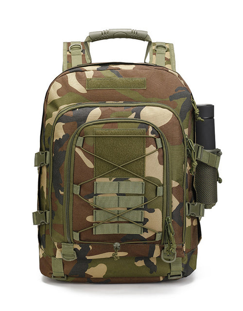 Load image into Gallery viewer, 65L Men&#39;s Outdoor Tactical Backpack: large - capacity, ideal for hiking, camping, and travel. A military - style rucksack

