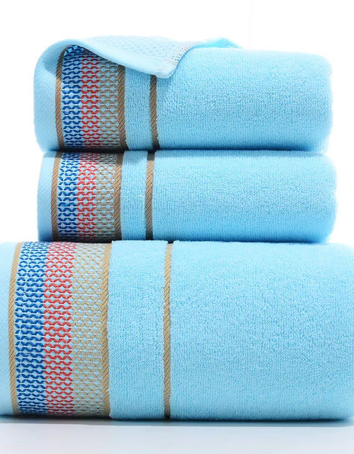 Load image into Gallery viewer, 3PCS/Set Towel Cotton Beach towels Luxury Thickened Bath Towel
