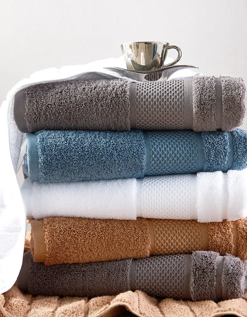 Bild in Galerie-Viewer laden, pure cotton Bath Towel face Towels Egyptian cotton High-end hotel thickened wash towel SPA Towel set Strong water absorption
