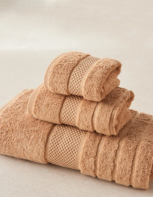 Bild in Galerie-Viewer laden, pure cotton Bath Towel face Towels Egyptian cotton High-end hotel thickened wash towel SPA Towel set Strong water absorption
