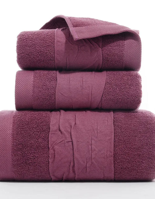 Load image into Gallery viewer, 3PCS/Set Towel Cotton Beach towels Luxury Thickened Bath Towel
