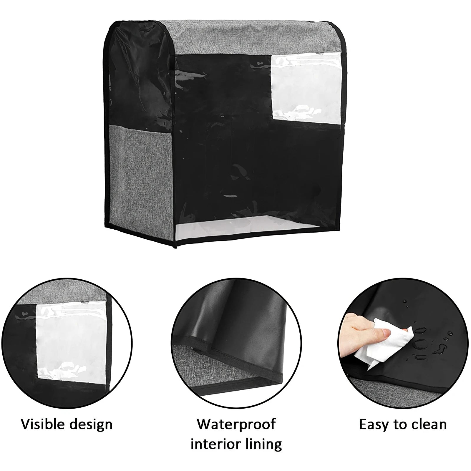 Household Waterproof Kitchen Accessories Blender Dust Cover for Kitchen Aid Mixer Machine  Supplies Mixer Dust Proof Cover