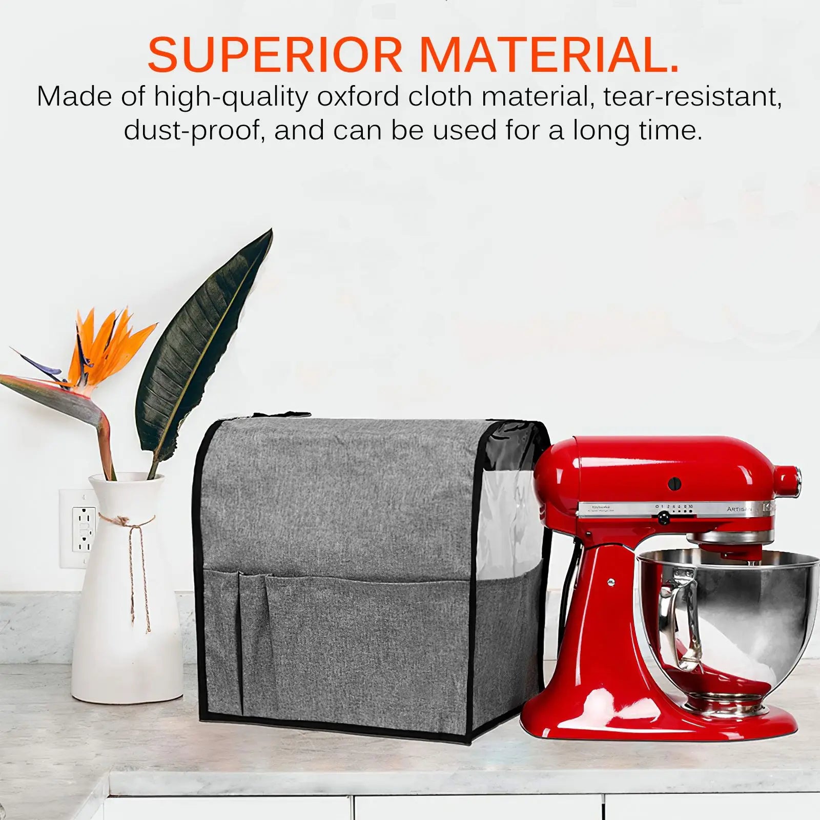 Household Waterproof Kitchen Accessories Blender Dust Cover for Kitchen Aid Mixer Machine  Supplies Mixer Dust Proof Cover