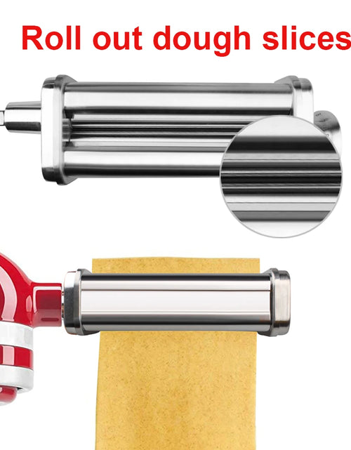 Bild in Galerie-Viewer laden, Für Küchen-Nudelmaschine, Edelstahl-Nudel-Standmixer, Nudelzubehör, Küchenwerkzeug, KitchenAid-Zubehör
