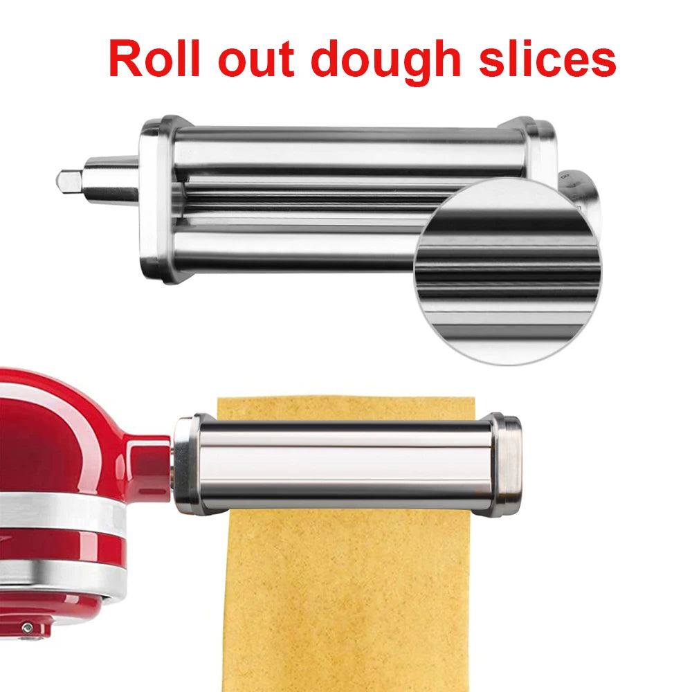 Für Küchen-Nudelmaschine, Edelstahl-Nudel-Standmixer, Nudelzubehör, Küchenwerkzeug, KitchenAid-Zubehör