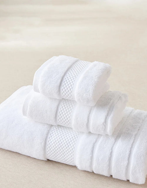 Bild in Galerie-Viewer laden, pure cotton Bath Towel face Towels Egyptian cotton High-end hotel thickened wash towel SPA Towel set Strong water absorption
