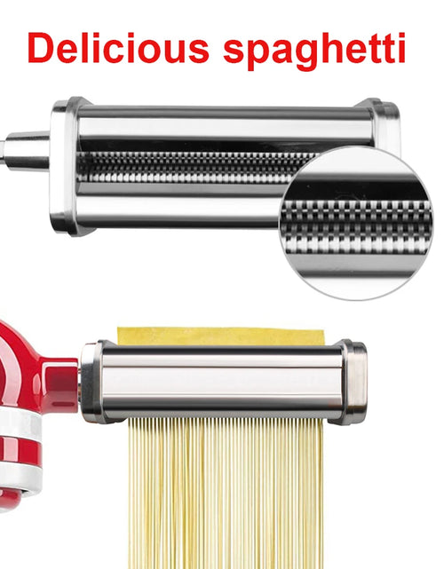 Bild in Galerie-Viewer laden, Für Küchen-Nudelmaschine, Edelstahl-Nudel-Standmixer, Nudelzubehör, Küchenwerkzeug, KitchenAid-Zubehör
