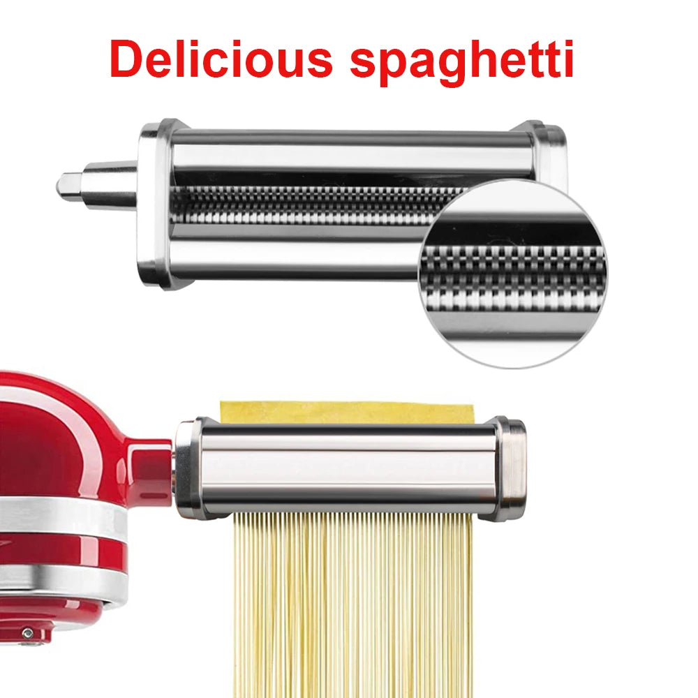 Für Küchen-Nudelmaschine, Edelstahl-Nudel-Standmixer, Nudelzubehör, Küchenwerkzeug, KitchenAid-Zubehör