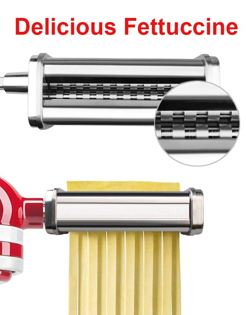 Bild in Galerie-Viewer laden, Für Küchen-Nudelmaschine, Edelstahl-Nudel-Standmixer, Nudelzubehör, Küchenwerkzeug, KitchenAid-Zubehör

