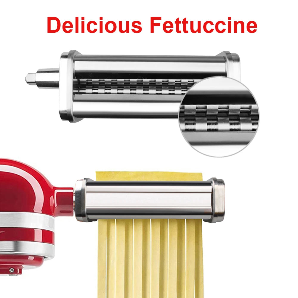 Für Küchen-Nudelmaschine, Edelstahl-Nudel-Standmixer, Nudelzubehör, Küchenwerkzeug, KitchenAid-Zubehör