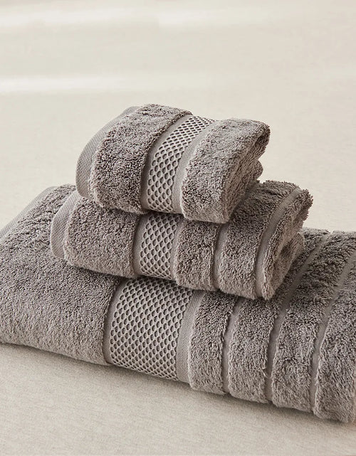 Bild in Galerie-Viewer laden, pure cotton Bath Towel face Towels Egyptian cotton High-end hotel thickened wash towel SPA Towel set Strong water absorption
