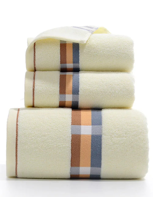Load image into Gallery viewer, 3PCS/Set Towel Cotton Beach towels Luxury Thickened Bath Towel
