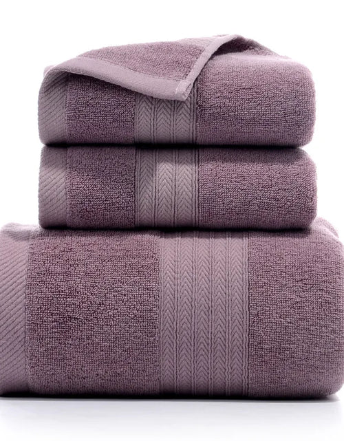 Load image into Gallery viewer, 3PCS/Set Towel Cotton Beach towels Luxury Thickened Bath Towel
