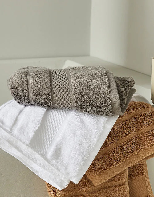 Bild in Galerie-Viewer laden, pure cotton Bath Towel face Towels Egyptian cotton High-end hotel thickened wash towel SPA Towel set Strong water absorption
