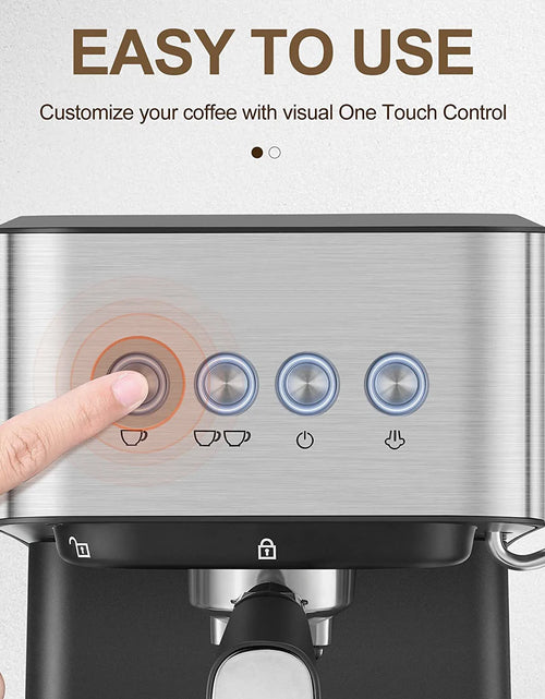 Load image into Gallery viewer, Italian Semi-automatic Concentrated Extraction Milk Foam Household Office Small Coffee Machine
