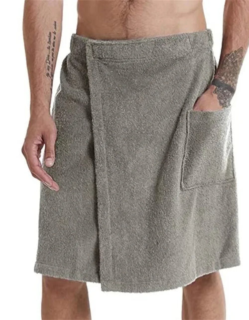 Load image into Gallery viewer, Soft Wearable Bath Towel with Pocket Bathrobes Shower Wrap Sauna Gym Swimming Holiday Spa Bath Beach Towel Toalla De Playa
