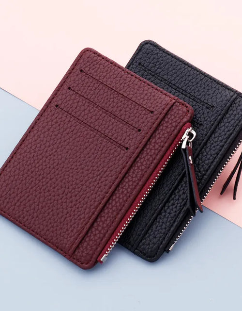 Load image into Gallery viewer, Men/Women Mini ID Card Wallet
