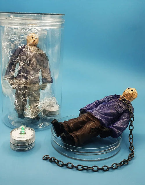 Load image into Gallery viewer, Jason Is Alive Resin Lamp Horror Movie Character Night Light
