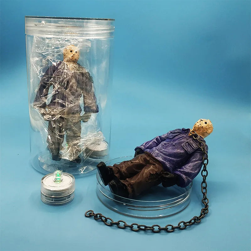 Jason Is Alive Resin Lamp Horror Movie Character Night Light