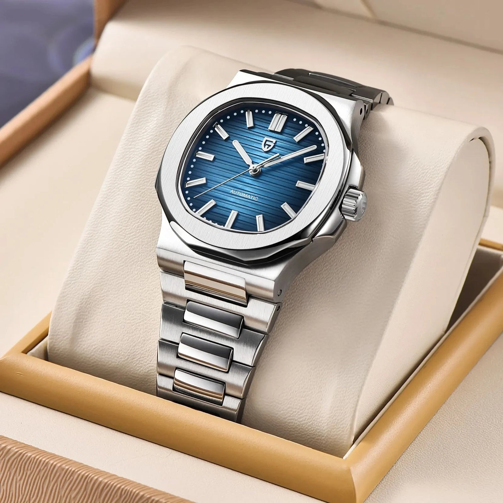 PAGANI DESIGN 2024 New Sport Elegance Quartz watch for men 100M Waterproof Sapphire Mechanical watch 40MM Automatic men watch