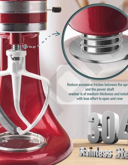 Load image into Gallery viewer, 4 PCS Spring And Washer Silver Quick Install Accessorie For Kitchenaid Mixer 3.5 Quarts To 7 Quarts Protect And Extend The Life
