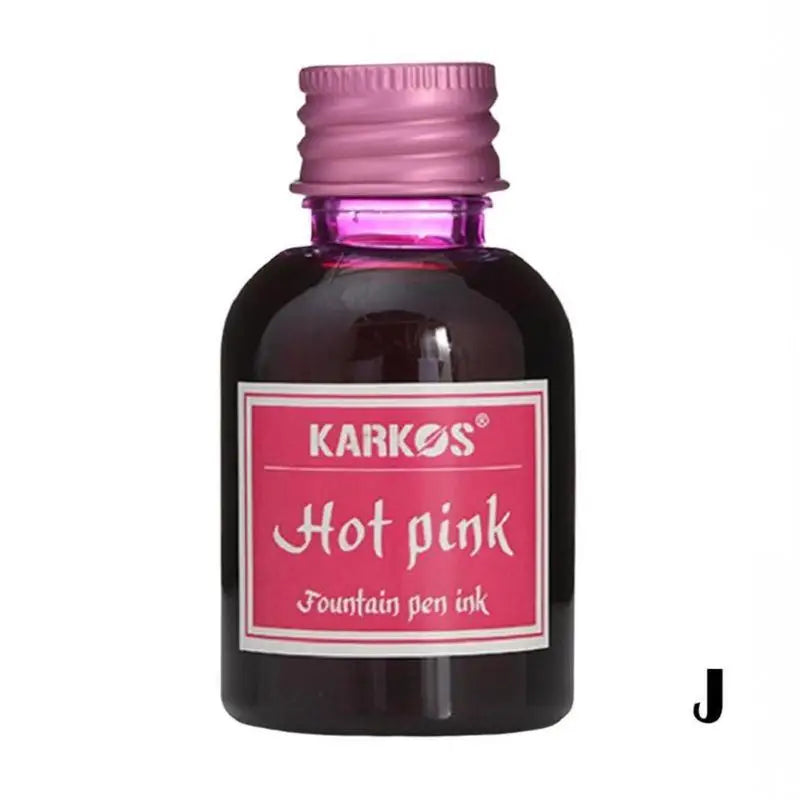 1 Bottle Pure Colorful 20/30/70ml Fountain Pen Ink Refilling Ink Stationery School High Quality Calligraphy Writing Fountain Ink