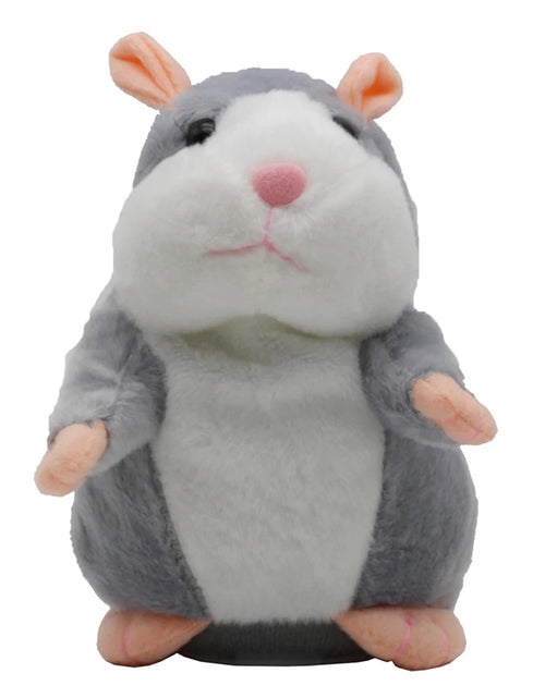 Load image into Gallery viewer, 15cm Cute Walking Talking Hamster Plush Animal Doll Funny Sound Record Repeat Voice Changing Educational Toy Pets
