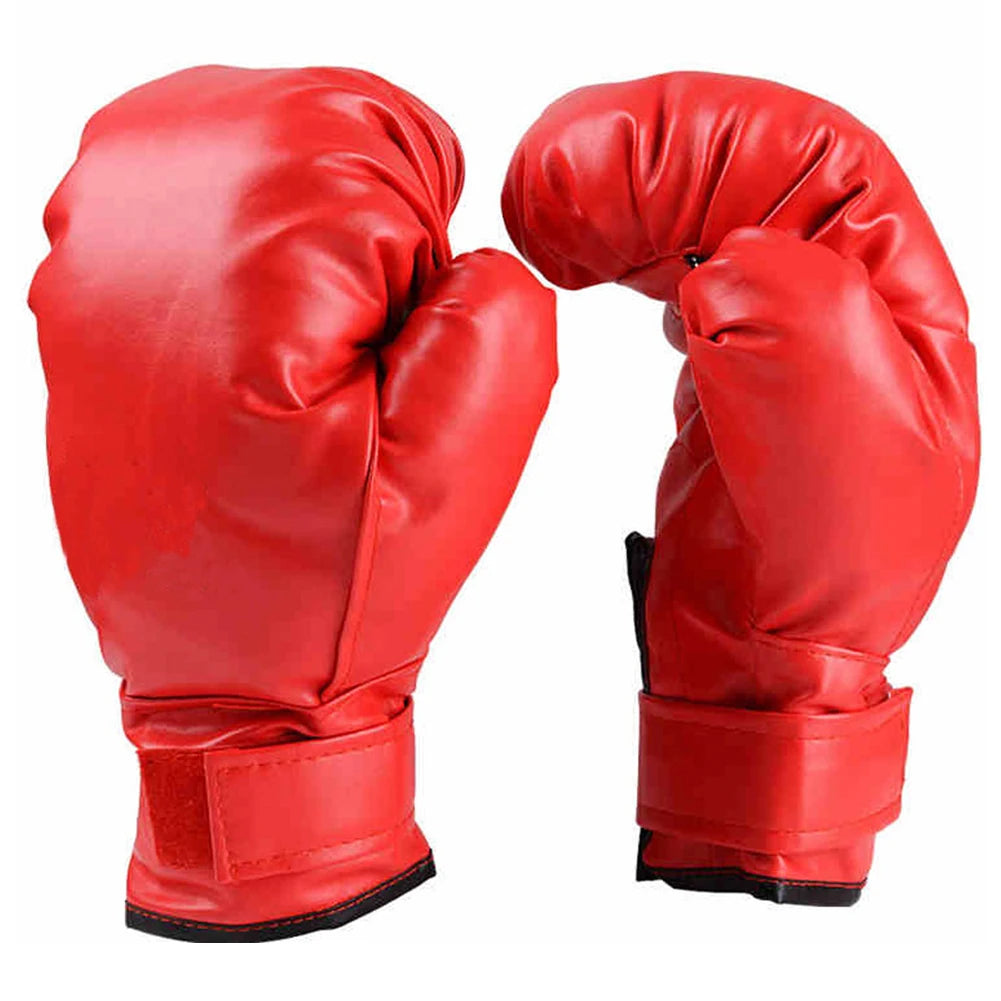 Adult Children Professional Boxing Training Glove Elastic Boxing Muay Thai Sanda Fighting Glove For Men And Women Kick PU Karate
