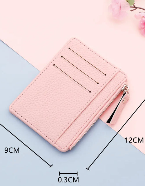 Load image into Gallery viewer, Men/Women Mini ID Card Wallet
