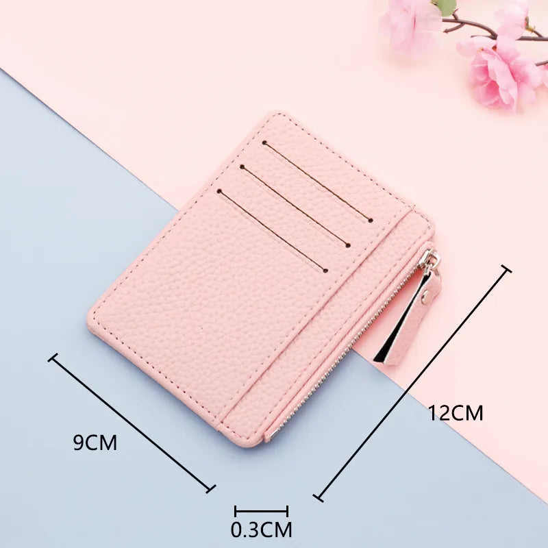 Men/Women Mini ID Card Wallet