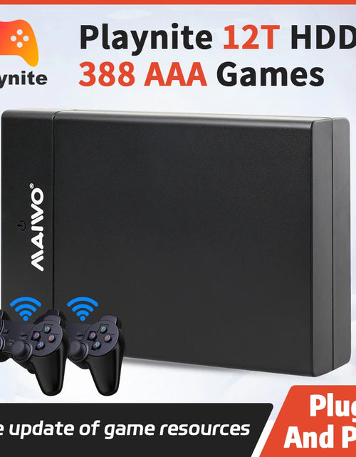Load image into Gallery viewer, 12TB Retro Game HDD Playnite External Hard Drive With 390 AAA Games For PS4/PS3/PS2/PS1/PSP/Switch/WII/N64 For Windows PC/Laptop
