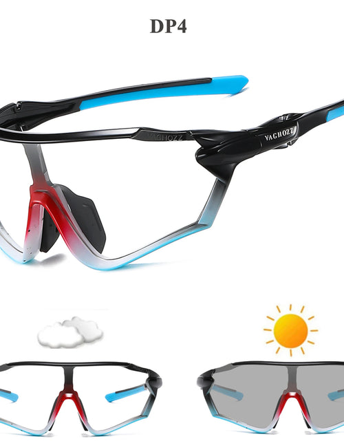 Load image into Gallery viewer, VAGHOZZ Brand New Style Cycling Glasses Outdoor Sunglasses Men Women Sport Eyewear UV400 MTB Bike Bicycle Photochromic Goggles
