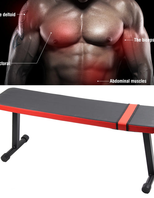 Load image into Gallery viewer, Dumbbell Stool Fitness Equipment Fitness Stool High Quality Dumbbell Weight Lifting Fitness Flat Stool Equipment Heavy Structure
