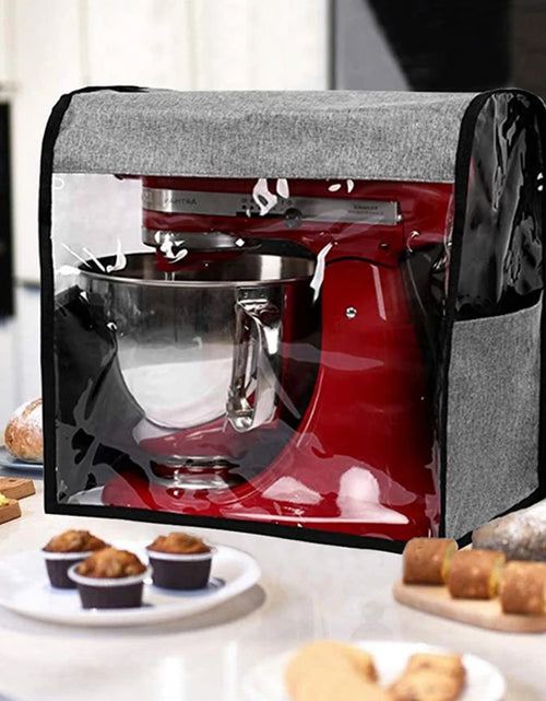 Load image into Gallery viewer, Dust Stand Mixer Cover for Kitchenaid Storage Pocket Oxford Stain Resistant Cover Kitchen Aid Blender Dust Cap Accessories
