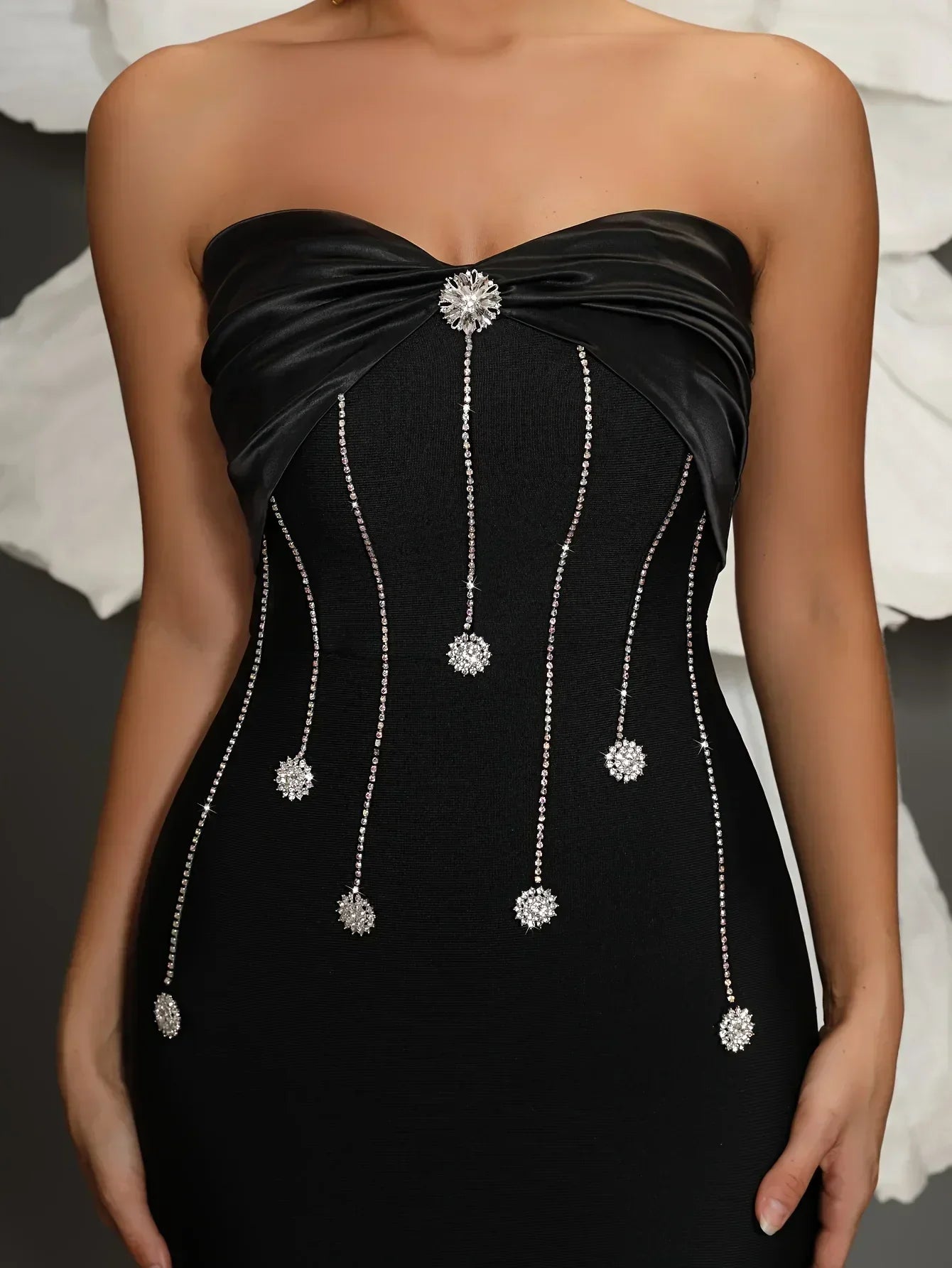 Vestidos de noche largos, elegantes y lujosos para mujer