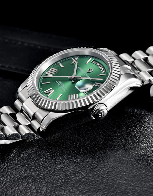 Load image into Gallery viewer, Pagani Design New Week Calendar Type watch for men Sapphire mirror 10ATM Automatic Watch ST16 Business Men’s All Steel Watches

