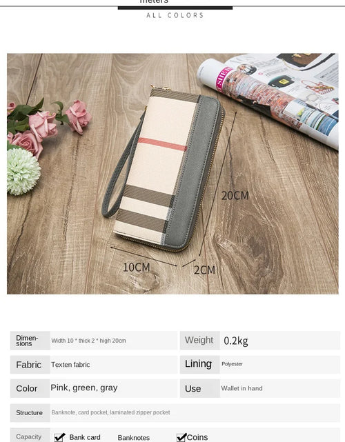 Load image into Gallery viewer, Women&#39;s Long Printed Multi Card Holder Large Capacity Wallet
