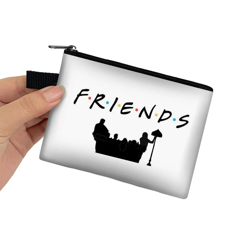 Friends Print Coin Purse CENTRAL PERK Small Wallets