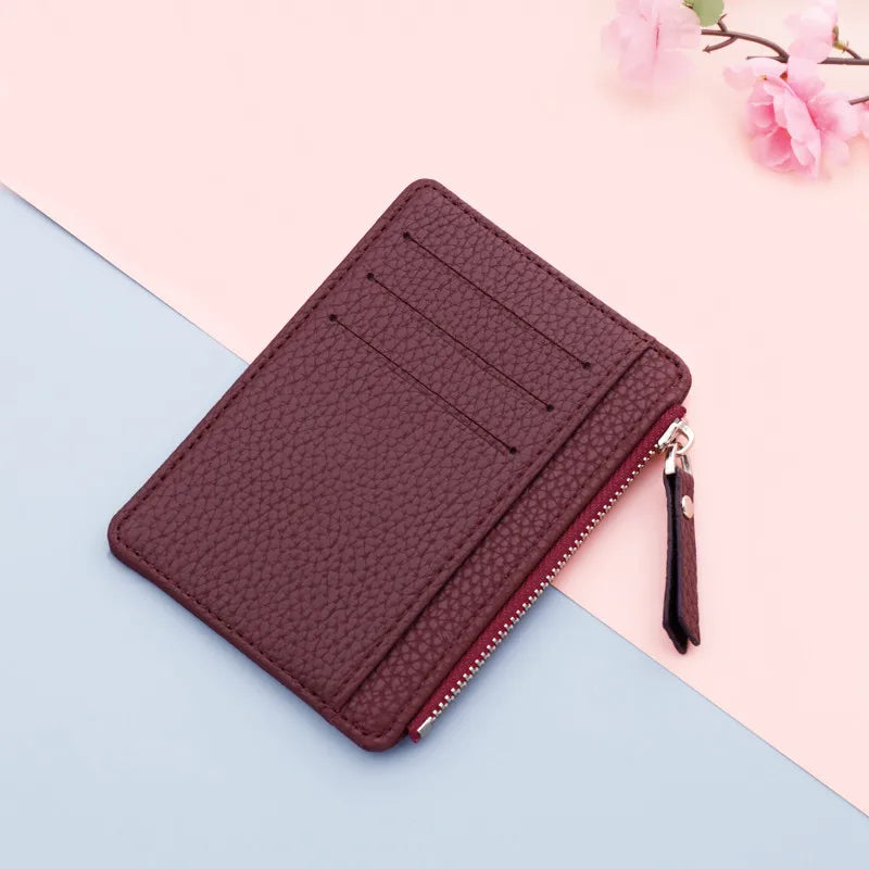 Men/Women Mini ID Card Wallet