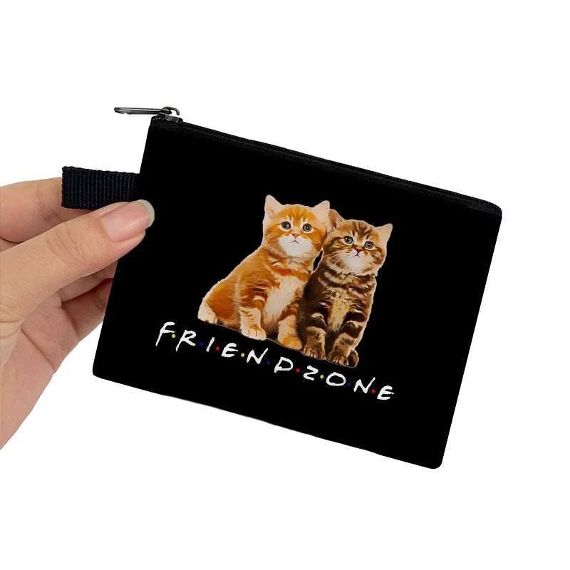 Friends Print Coin Purse CENTRAL PERK Small Wallets