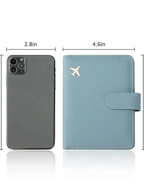 Load image into Gallery viewer, Passport Leather Travel Passport Holder

