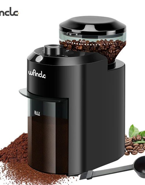 Load image into Gallery viewer, Wancle Automatic Burr Mill Coffee Grinder with 28 Grind Settings Electric Coffee Bean Grinding for Espresso Frech Press 2-12 Cup
