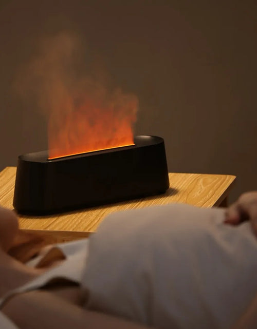Load image into Gallery viewer, USB Aroma Diffuser Humidifier Addable Essential Oils Aroma Diffuser with Timer Protection Function 7 Colours Ambient Night Light
