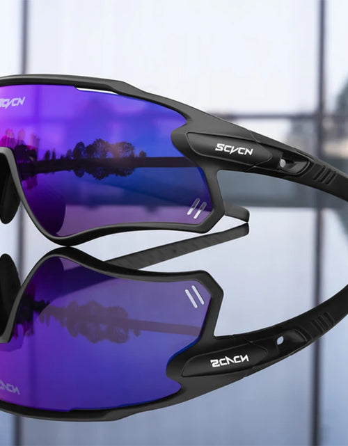 Load image into Gallery viewer, SCVCN Polarized Cycling Glasses MTB Riding Running Sunglasses UV400 Fishing Goggles Man Woman Bike Bicycle Eyewear
