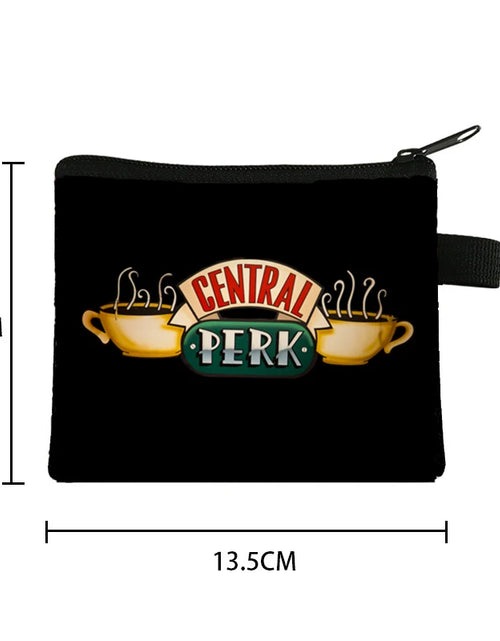 Load image into Gallery viewer, Friends Print Coin Purse CENTRAL PERK Small Wallets
