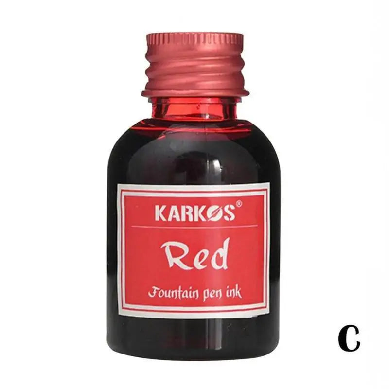 1 Bottle Pure Colorful 20/30/70ml Fountain Pen Ink Refilling Ink Stationery School High Quality Calligraphy Writing Fountain Ink