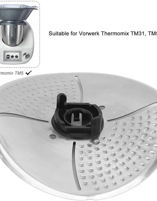 Load image into Gallery viewer, Peeler Cutter for Thermomix TM31 TM5 TM6 Stainless Steel Blade Guard Slow Soup Blade Cover Replaceable Kitchen Blender Parts
