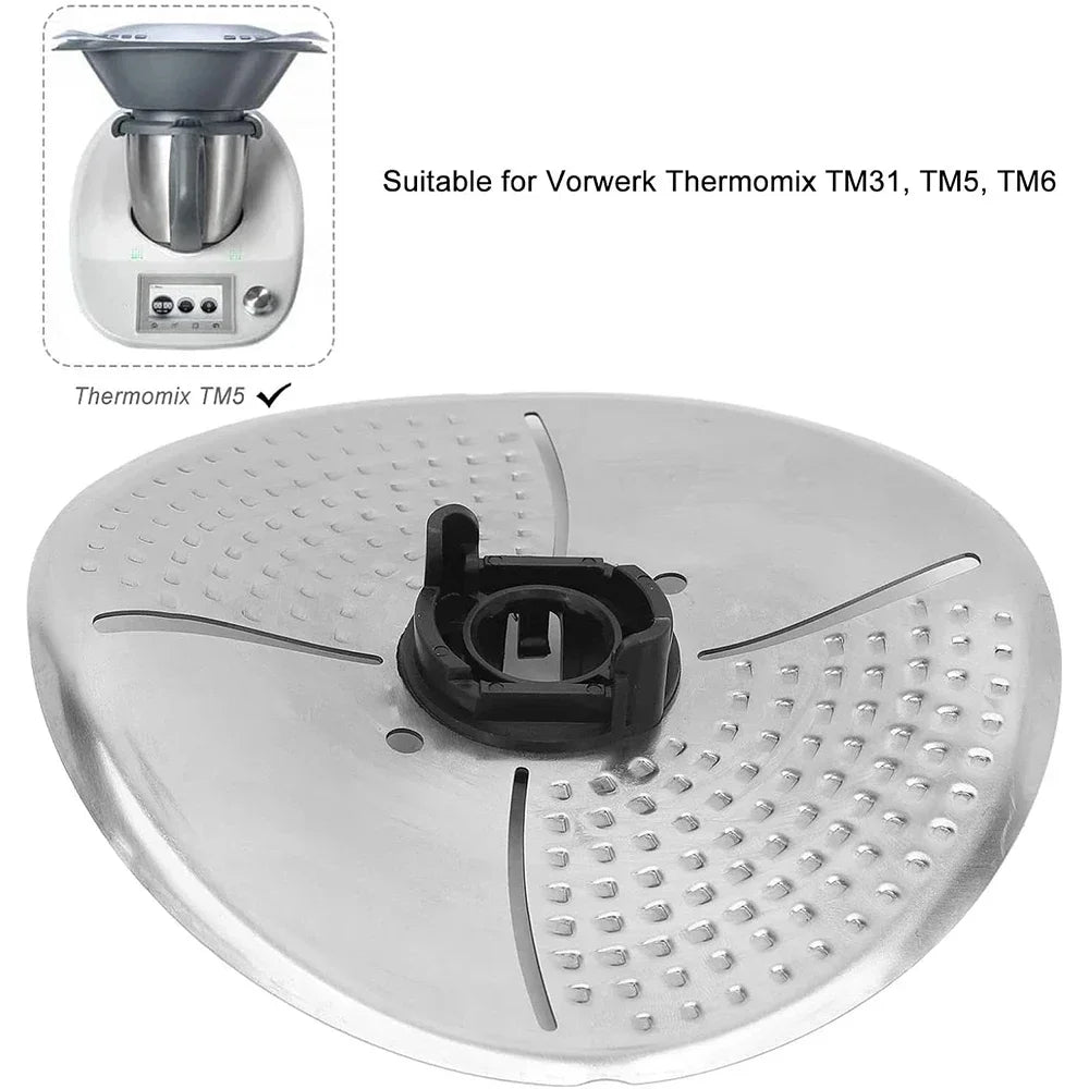 Peeler Cutter for Thermomix TM31 TM5 TM6 Stainless Steel Blade Guard Slow Soup Blade Cover Replaceable Kitchen Blender Parts