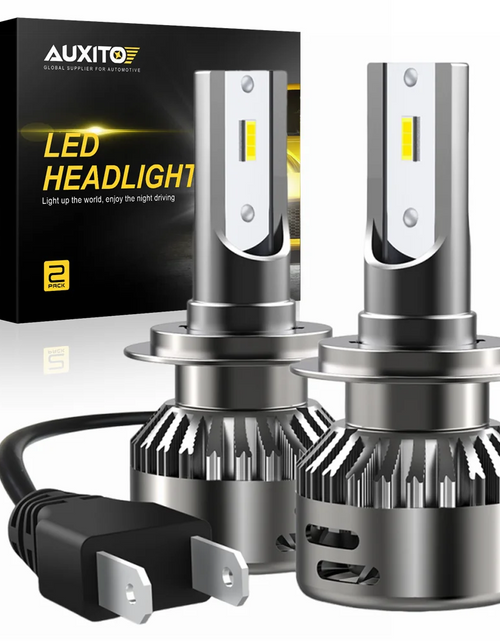 Load image into Gallery viewer, AUXITO H7 9012 HIR2 LED Headlight Bulbs H1 H11 H8 Car LED Bulb 16000Lm CSP Chip HB3 HB4 9005 9006 Auto LED Headlamps 6000K White
