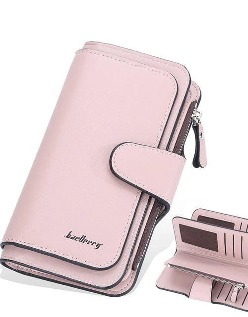 Load image into Gallery viewer, Large Capacity Women Long Leather Wallet
